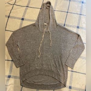 caution to the wind oversized lightweight hoodie